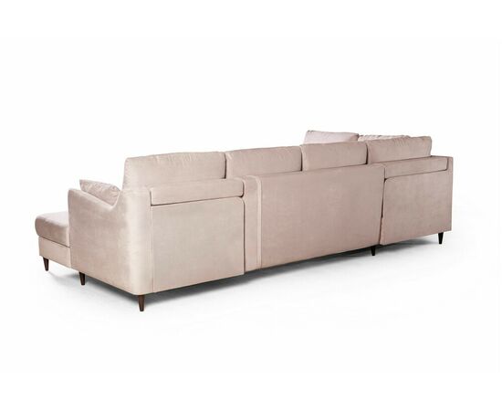 Стокгольм диван-кровать угловой с шезлонгом, велюр nice 01, изображение 7 | Интернет магазин мебели и декора LifeDekor