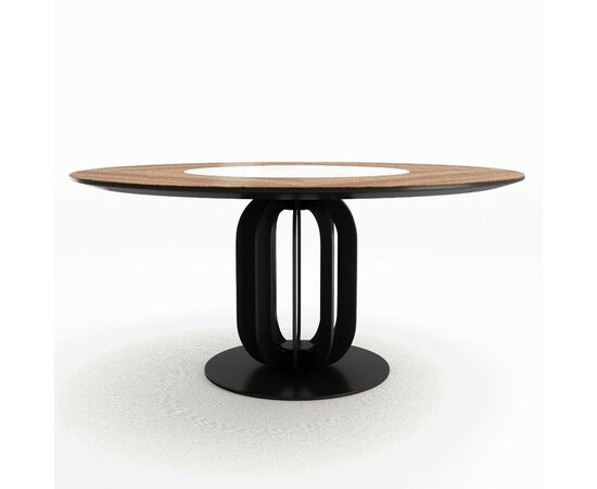 Стол круглый Сохо 160, керамика светлая матовая | Интернет магазин мебели и декора LifeDekor