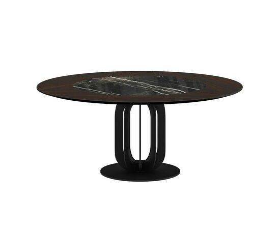 Стол круглый Сохо 140, керамика глянцевая | Интернет магазин мебели и декора LifeDekor