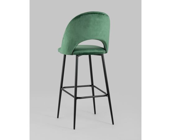 Стул барный Меган SN велюр зеленый, изображение 8 | Интернет магазин мебели и декора LifeDekor
