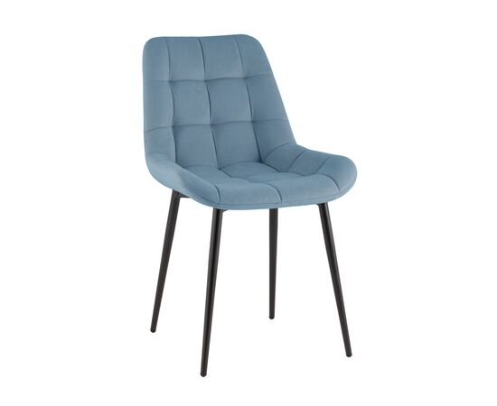 Стул Флекс Original велюр пыльно-синий | Интернет магазин мебели и декора LifeDekor