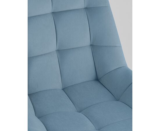 Стул Флекс Original велюр пыльно-синий, изображение 9 | Интернет магазин мебели и декора LifeDekor