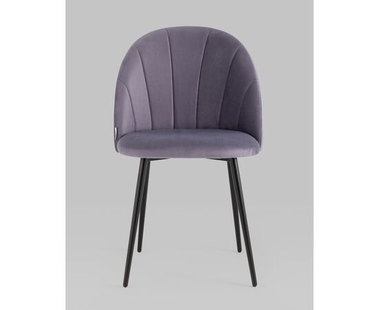 Стул Логан SN велюр пыльно-сиреневый, изображение 5 | Интернет магазин мебели и декора LifeDekor