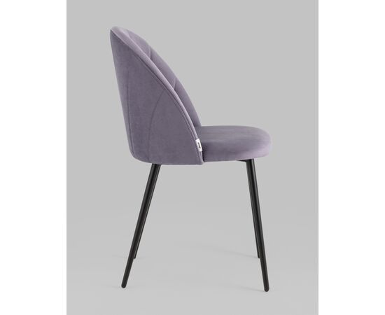 Стул Логан SN велюр пыльно-сиреневый, изображение 6 | Интернет магазин мебели и декора LifeDekor