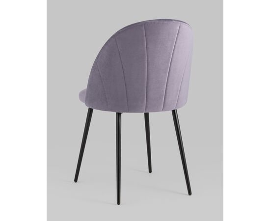 Стул Логан SN велюр пыльно-сиреневый, изображение 8 | Интернет магазин мебели и декора LifeDekor