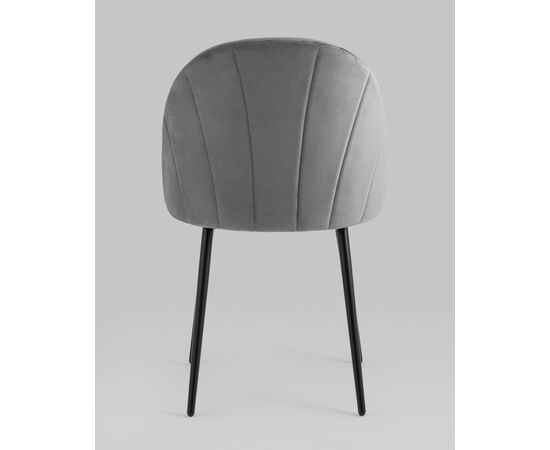 Стул Логан SN велюр серый, изображение 7 | Интернет магазин мебели и декора LifeDekor