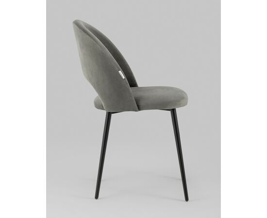 Стул Меган SN велюр тёмно-серый, изображение 6 | Интернет магазин мебели и декора LifeDekor