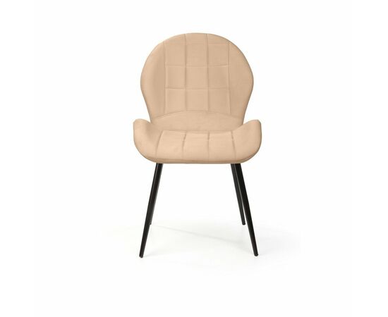 Стул Ральф, бархат бежевый 05, изображение 2 | Интернет магазин мебели и декора LifeDekor