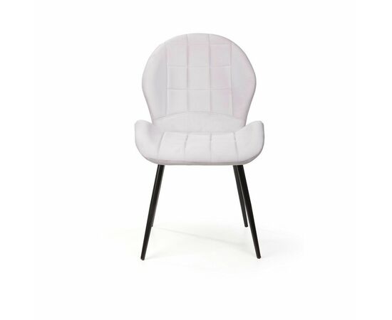 Стул Ральф, бархат жемчужный 04, изображение 2 | Интернет магазин мебели и декора LifeDekor