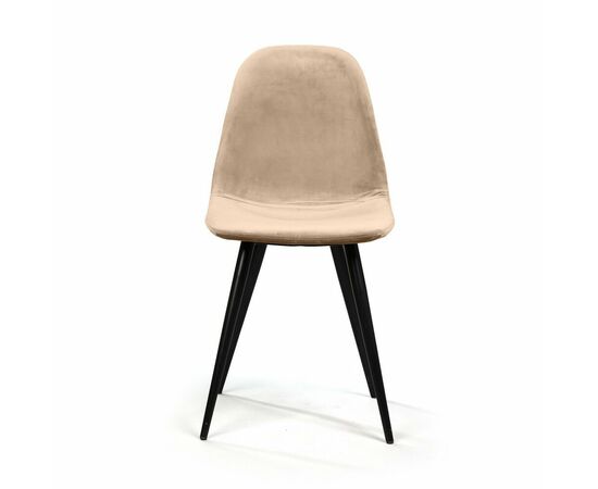 Стул Тед, бархат бежевый 5, изображение 2 | Интернет магазин мебели и декора LifeDekor