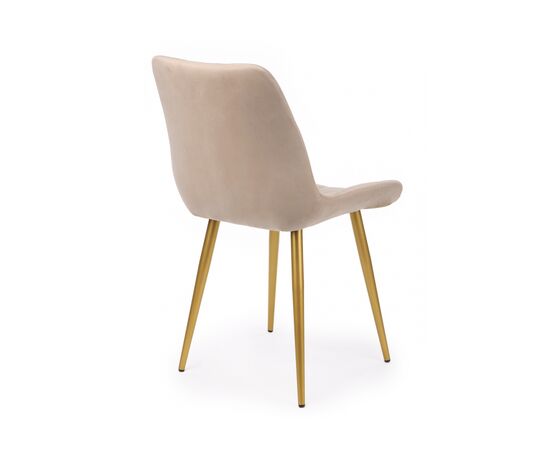 Стул на металлокаркасе Челси К бежевый (zd 210) / золотой np, изображение 9 | Интернет магазин мебели и декора LifeDekor