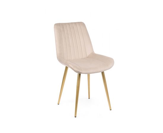 Стул на металлокаркасе Седа 360 бежевый (zd 210) / золотой np, изображение 4 | Интернет магазин мебели и декора LifeDekor