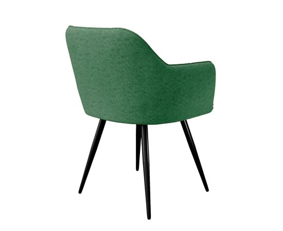 Стул DikLine 277 поворотный NS Pine зеленый, ножки черные, изображение 3 | Интернет магазин мебели и декора LifeDekor