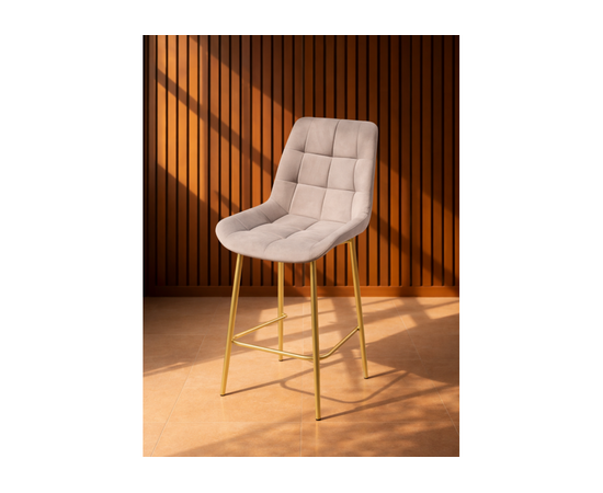 Барный стул Челси 360 латте (zd 290) / золотой np, изображение 2 | Интернет магазин мебели и декора LifeDekor