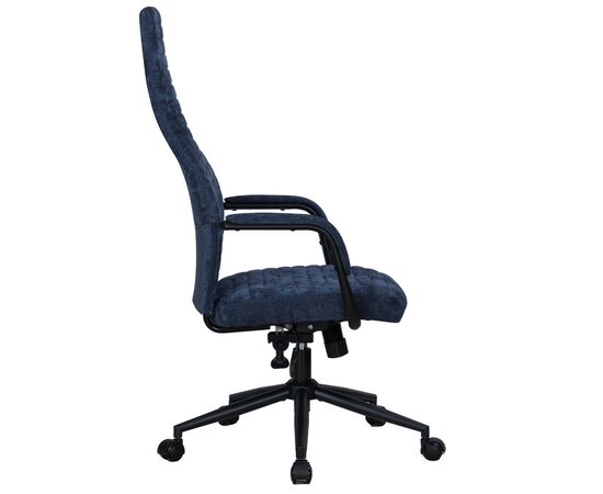 Офисное кресло для руководителей DOBRIN LOKI, синий (VRH230-25), Вариант: синий (VRH230-25), изображение 3 | Интернет магазин мебели и декора LifeDekor
