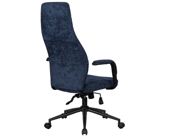 Офисное кресло для руководителей DOBRIN LOKI, синий (VRH230-25), Вариант: синий (VRH230-25), изображение 4 | Интернет магазин мебели и декора LifeDekor