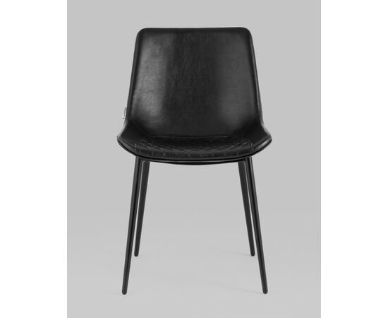 Стул Деймон экокожа черный, изображение 3 | Интернет магазин мебели и декора LifeDekor