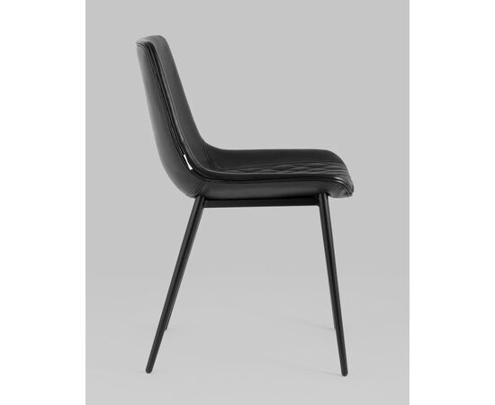 Стул Деймон экокожа черный, изображение 4 | Интернет магазин мебели и декора LifeDekor