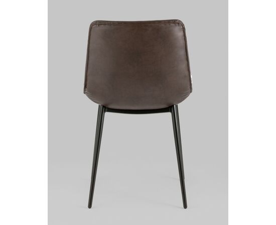 Стул Деймон экокожа коричневый, изображение 5 | Интернет магазин мебели и декора LifeDekor