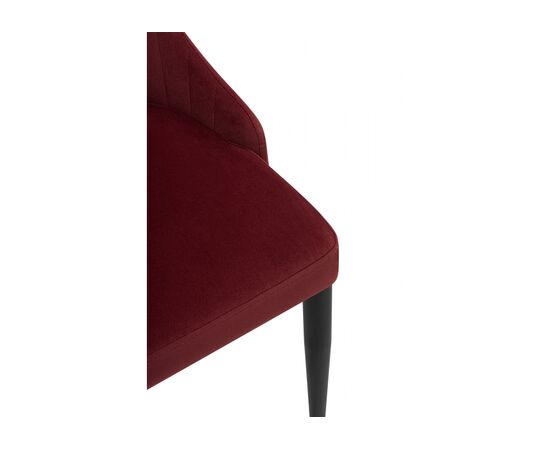 Стул на металлокаркасе Kora wine red / black, изображение 7 | Интернет магазин мебели и декора LifeDekor