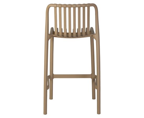 Набор 4 шт Стул полубарный DOBRIN CHLOE, бежевый, Вариант: бежевый, изображение 6 | Интернет магазин мебели и декора LifeDekor