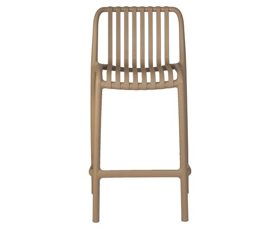 Набор 4 шт Стул полубарный DOBRIN CHLOE, бежевый, Вариант: бежевый, изображение 7 | Интернет магазин мебели и декора LifeDekor