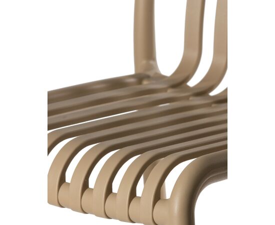 Набор 4 шт Стул полубарный DOBRIN CHLOE, бежевый, Вариант: бежевый, изображение 10 | Интернет магазин мебели и декора LifeDekor