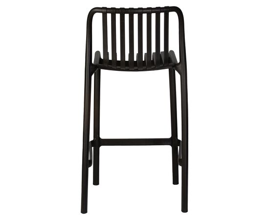 Набор 4 шт Стул полубарный DOBRIN CHLOE, черный, Вариант: чёрный, изображение 6 | Интернет магазин мебели и декора LifeDekor