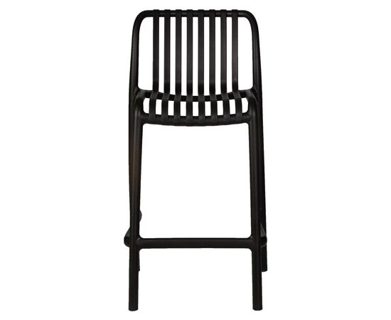 Набор 4 шт Стул полубарный DOBRIN CHLOE, черный, Вариант: чёрный, изображение 7 | Интернет магазин мебели и декора LifeDekor