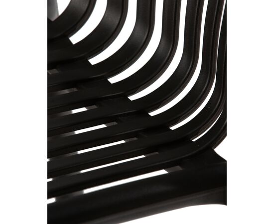 Набор 4 шт Стул полубарный DOBRIN CHLOE, черный, Вариант: чёрный, изображение 10 | Интернет магазин мебели и декора LifeDekor