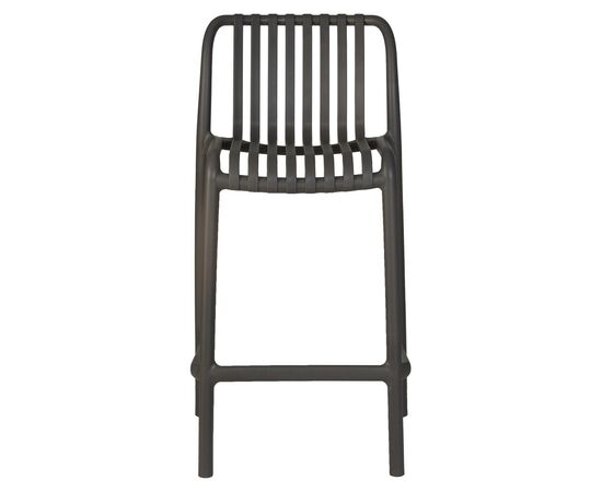 Набор 4 шт Стул полубарный DOBRIN CHLOE, темно-серый, Вариант: темно-серый, изображение 7 | Интернет магазин мебели и декора LifeDekor