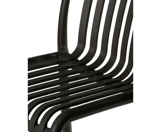 Набор 4 шт Стул полубарный DOBRIN CHLOE, темно-серый, Вариант: темно-серый, изображение 10 | Интернет магазин мебели и декора LifeDekor