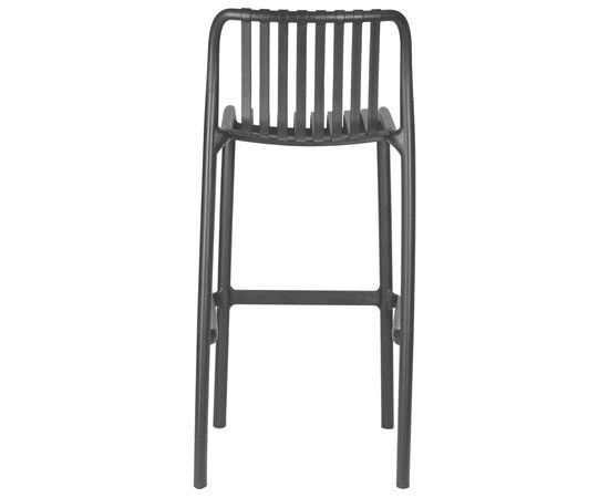 Набор 4 шт Стул барный DOBRIN CHLOE BAR, черный, Вариант: чёрный, изображение 6 | Интернет магазин мебели и декора LifeDekor