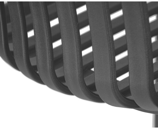 Набор 4 шт Стул барный DOBRIN CHLOE BAR, черный, Вариант: чёрный, изображение 9 | Интернет магазин мебели и декора LifeDekor