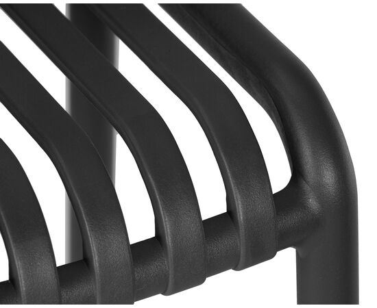 Набор 4 шт Стул барный DOBRIN CHLOE BAR, темно-серый, Вариант: темно-серый, изображение 9 | Интернет магазин мебели и декора LifeDekor