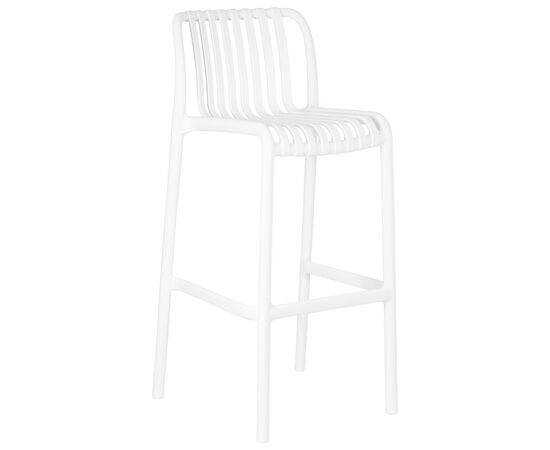 Набор 4 шт Стул барный DOBRIN CHLOE BAR, белый, Вариант: белый, изображение 2 | Интернет магазин мебели и декора LifeDekor