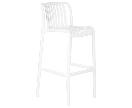 Набор 4 шт Стул барный DOBRIN CHLOE BAR, белый, Вариант: белый, изображение 3 | Интернет магазин мебели и декора LifeDekor