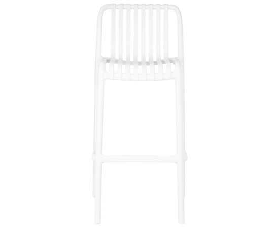 Набор 4 шт Стул барный DOBRIN CHLOE BAR, белый, Вариант: белый, изображение 7 | Интернет магазин мебели и декора LifeDekor