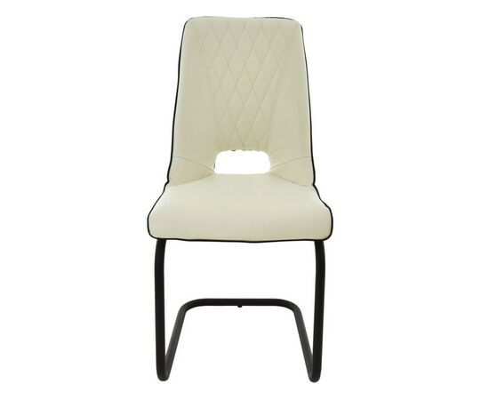 Стул «Эльзас» Батлер 08/Нитро блэк, каркас хром, изображение 3 | Интернет магазин мебели и декора LifeDekor