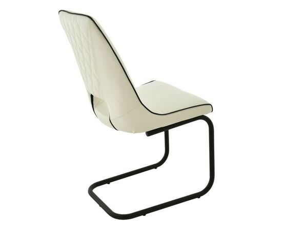 Стул «Эльзас» Батлер 08/Нитро блэк, каркас хром, изображение 4 | Интернет магазин мебели и декора LifeDekor