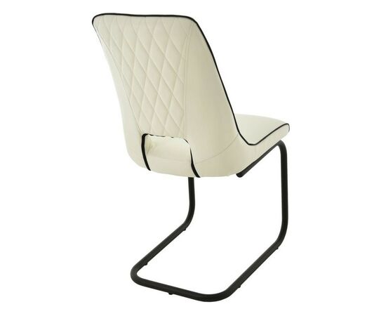 Стул «Эльзас» Батлер 08/Нитро блэк, каркас хром, изображение 5 | Интернет магазин мебели и декора LifeDekor