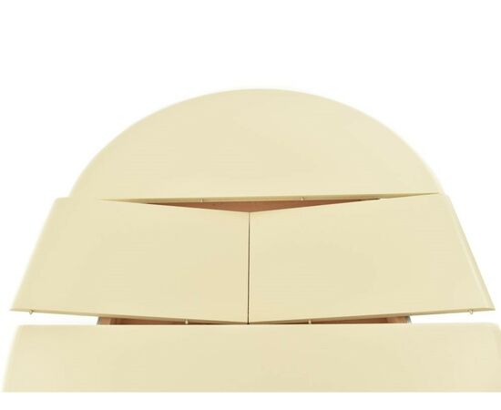 Обеденная группа (Стол Фабрицио-1 D100 и 4 стула Бурбон), слоновая кость, изображение 8 | Интернет магазин мебели и декора LifeDekor