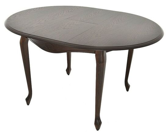 Стол «Кабриоль» круг (D 105), орех темный, изображение 4 | Интернет магазин мебели и декора LifeDekor