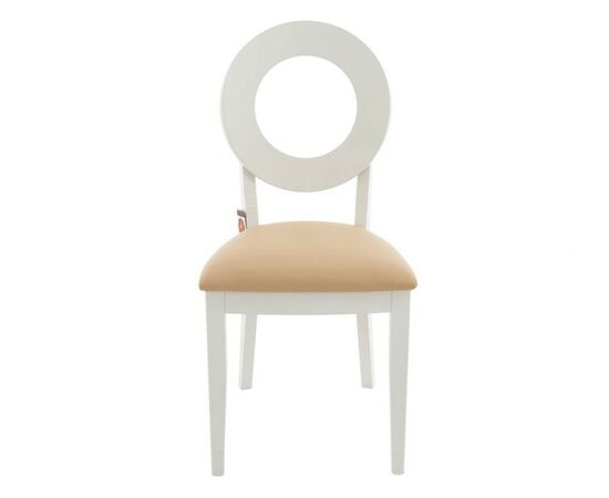 Обеденная группа (Стол Ривьера круг и 4 стула Коломбо-2), молочный, изображение 10 | Интернет магазин мебели и декора LifeDekor