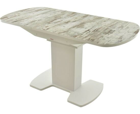 Обеденная группа (Стол Корсика Дерево светлое и 4 стула Бордо), белый, изображение 4 | Интернет магазин мебели и декора LifeDekor