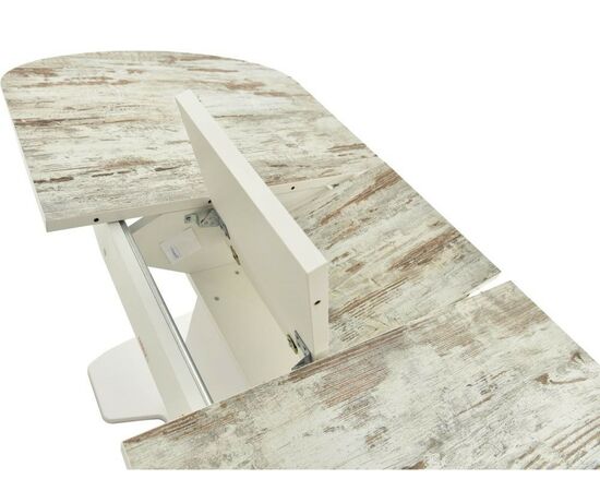 Обеденная группа (Стол Корсика Дерево светлое и 4 стула Бордо), белый, изображение 7 | Интернет магазин мебели и декора LifeDekor