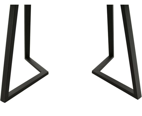 Обеденная группа (Стол Римини и 4 стула Эльзас), стекло белый, изображение 9 | Интернет магазин мебели и декора LifeDekor