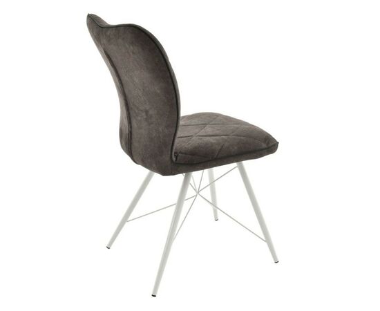 Обеденная группа (Стол Тайбэй и 4 стула Риоха), стекло черный, изображение 10 | Интернет магазин мебели и декора LifeDekor