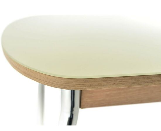 Стол «Ривьера» стекло СВ, молочный, изображение 5 | Интернет магазин мебели и декора LifeDekor