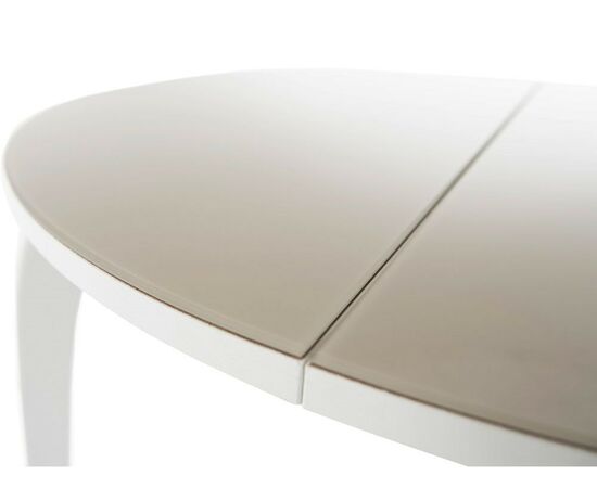 Обеденная группа (Стол Ривьера круг и 4 стула Коломбо-2), молочный, изображение 8 | Интернет магазин мебели и декора LifeDekor